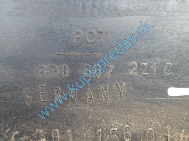 predný nárazník na vw volkswagen polo lift, 6Q0907221C